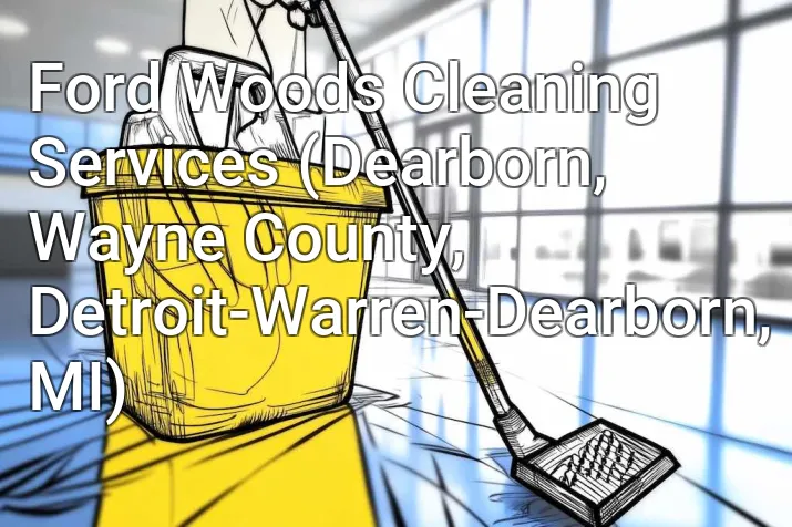 Ford Woods Cleaning Services (Dearborn, Wayne County, Detroit-Warren-Dearborn, MI)