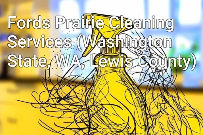 Fords Prairie Cleaning Services (Washington State, WA, Lewis County)