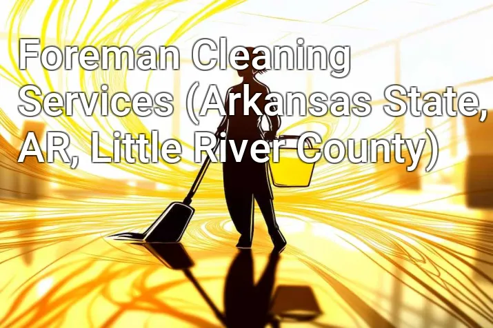 Foreman Cleaning Services (Arkansas State, AR, Little River County)