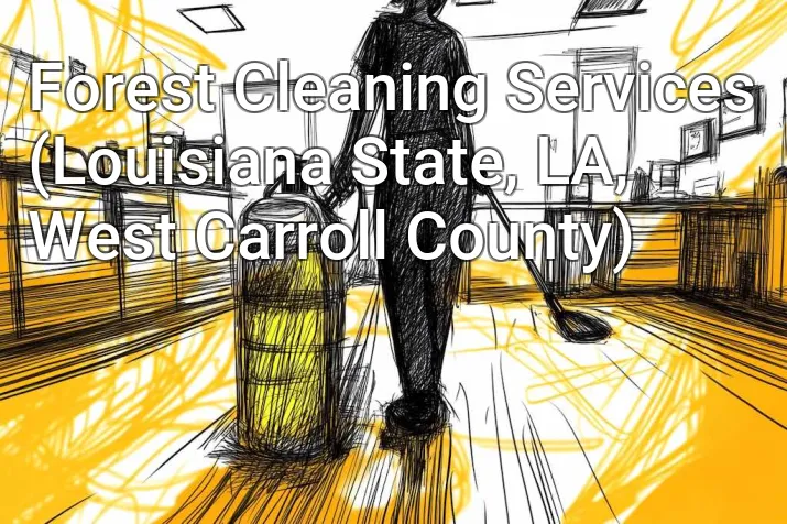 Forest Cleaning Services (Louisiana State, LA, West Carroll County)