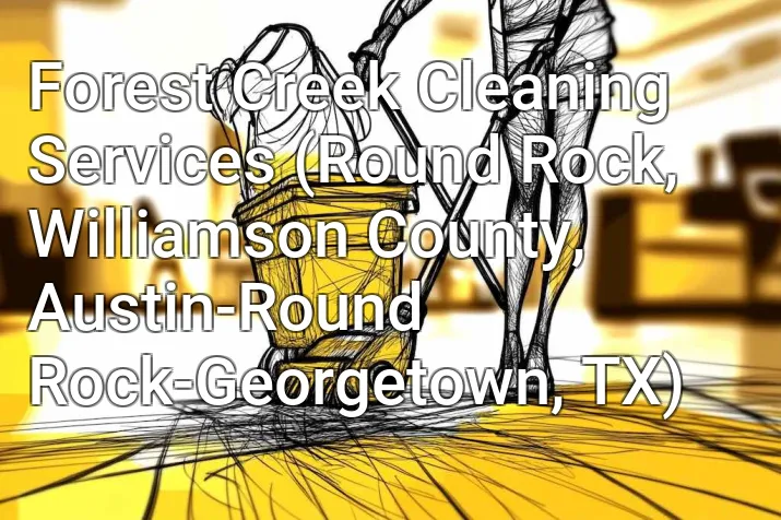 Forest Creek Cleaning Services (Round Rock, Williamson County, Austin-Round Rock-Georgetown, TX)