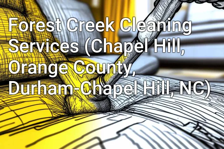 Forest Creek Cleaning Services (Chapel Hill, Orange County, Durham-Chapel Hill, NC)