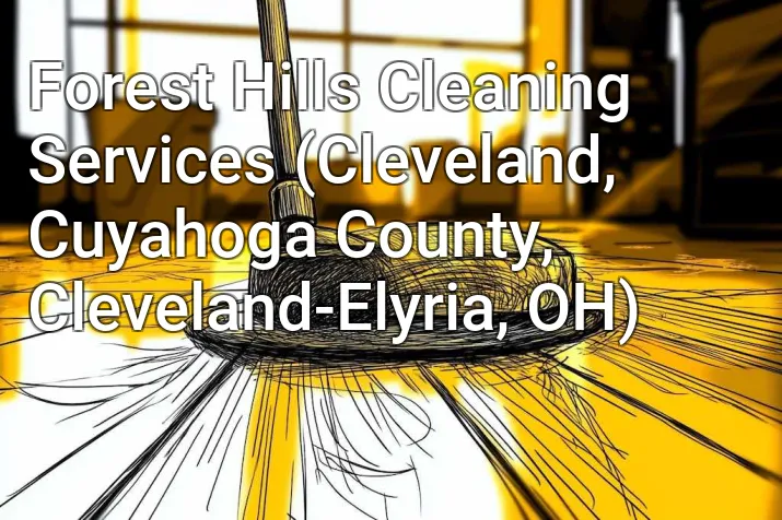Forest Hills Cleaning Services (Cleveland, Cuyahoga County, Cleveland-Elyria, OH)