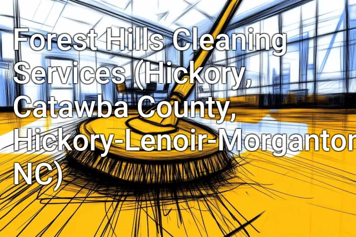 Forest Hills Cleaning Services (Hickory, Catawba County, Hickory-Lenoir-Morganton, NC)
