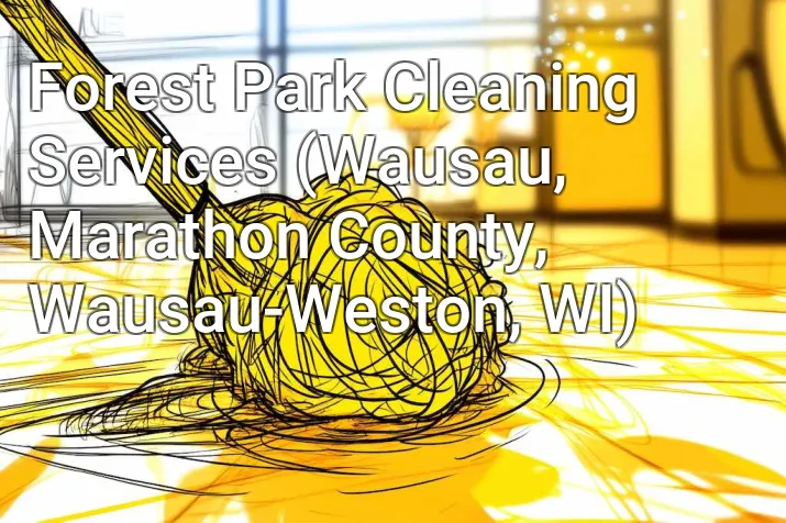 Forest Park Cleaning Services (Wausau, Marathon County, Wausau-Weston, WI)