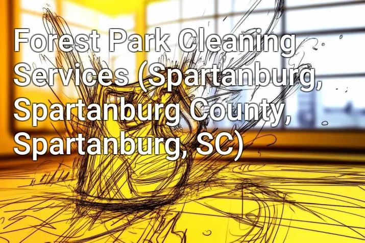 Forest Park Cleaning Services (Spartanburg, Spartanburg County, Spartanburg, SC)