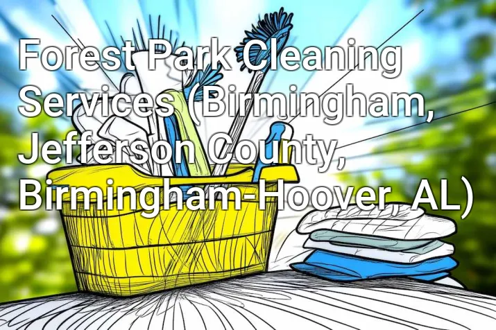 Forest Park Cleaning Services (Birmingham, Jefferson County, Birmingham-Hoover, AL)