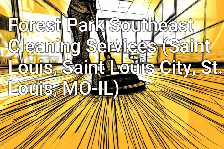Forest Park Southeast Cleaning Services (Saint Louis, Saint Louis City, St. Louis, MO-IL)