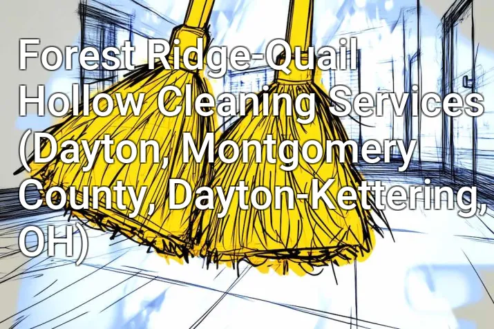 Forest Ridge-Quail Hollow Cleaning Services (Dayton, Montgomery County, Dayton-Kettering, OH)