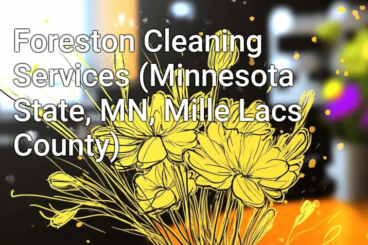 Foreston Cleaning Services (Minnesota State, MN, Mille Lacs County)