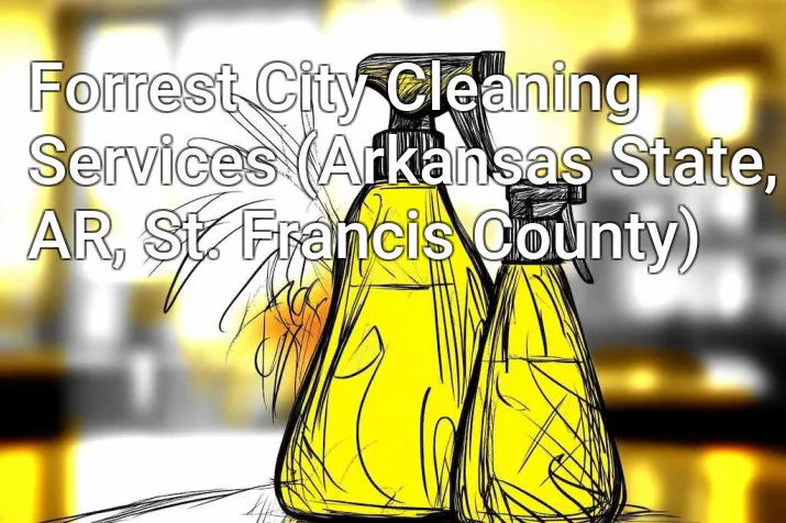 Forrest City Cleaning Services (Arkansas State, AR, St. Francis County)