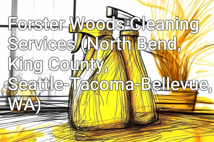 Forster Woods Cleaning Services (North Bend, King County, Seattle-Tacoma-Bellevue, WA)