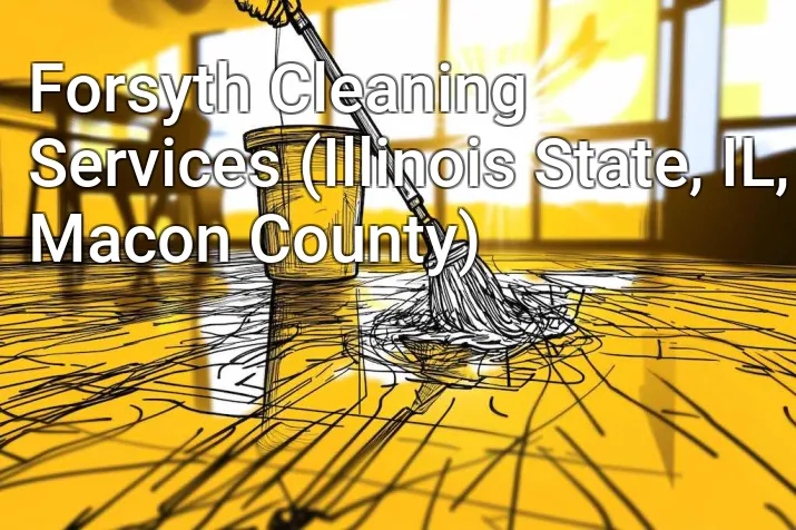 Forsyth Cleaning Services (Illinois State, IL, Macon County)