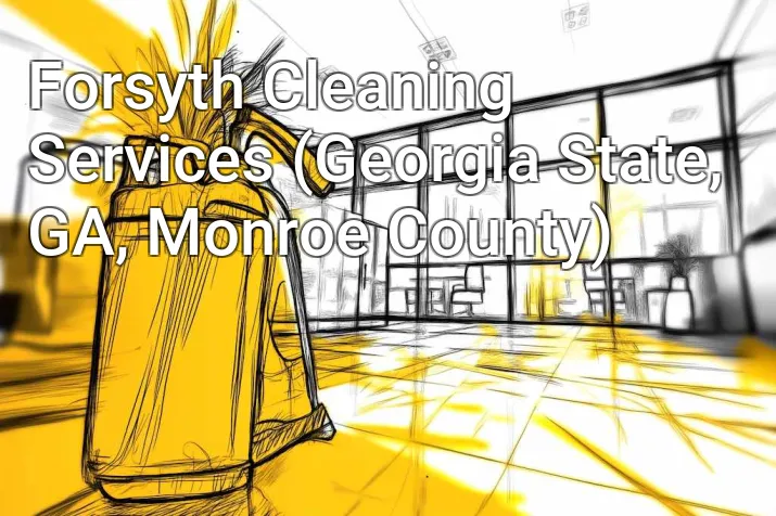 Forsyth Cleaning Services (Georgia State, GA, Monroe County)