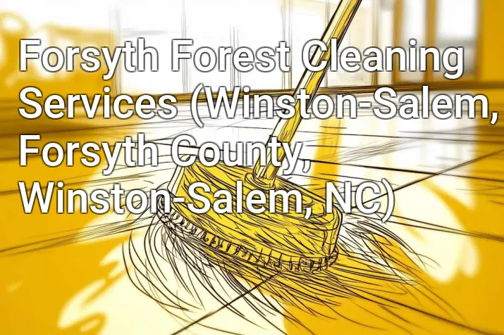 Forsyth Forest Cleaning Services (Winston-Salem, Forsyth County, Winston-Salem, NC)