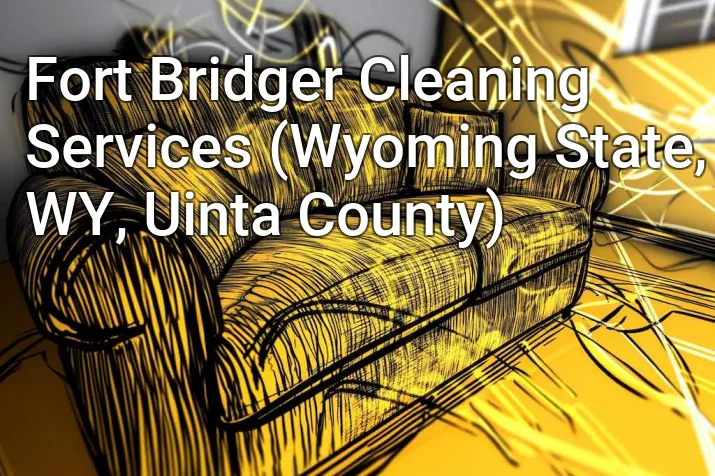 Fort Bridger Cleaning Services (Wyoming State, WY, Uinta County)