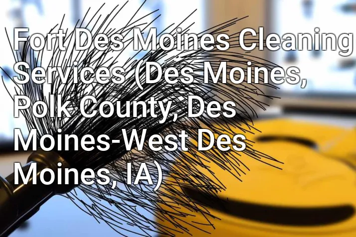 Fort Des Moines Cleaning Services (Des Moines, Polk County, Des Moines-West Des Moines, IA)