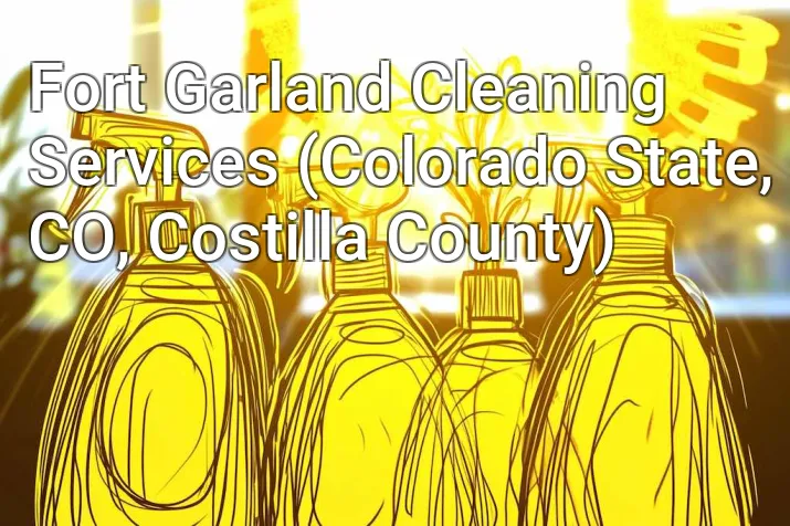Fort Garland Cleaning Services (Colorado State, CO, Costilla County)