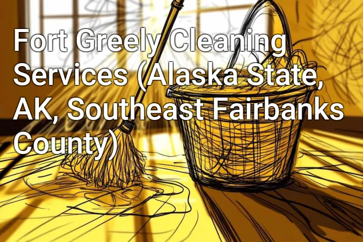 Fort Greely Cleaning Services (Alaska State, AK, Southeast Fairbanks County)