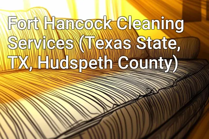 Fort Hancock Cleaning Services (Texas State, TX, Hudspeth County)