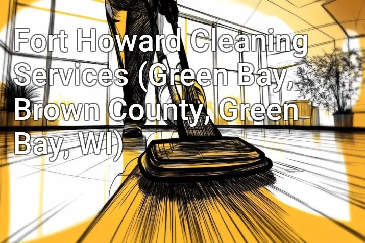 Fort Howard Cleaning Services (Green Bay, Brown County, Green Bay, WI)