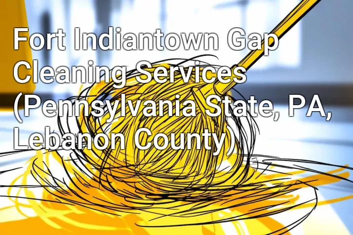 Fort Indiantown Gap Cleaning Services (Pennsylvania State, PA, Lebanon County)