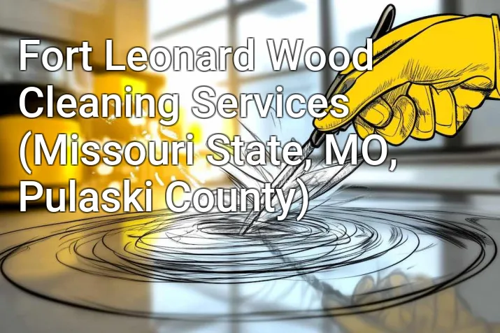 Fort Leonard Wood Cleaning Services (Missouri State, MO, Pulaski County)