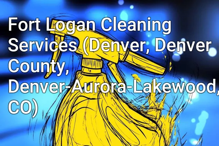Fort Logan Cleaning Services (Denver, Denver County, Denver-Aurora-Lakewood, CO)