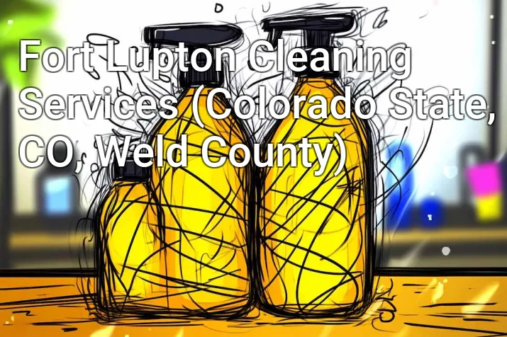 Fort Lupton Cleaning Services (Colorado State, CO, Weld County)