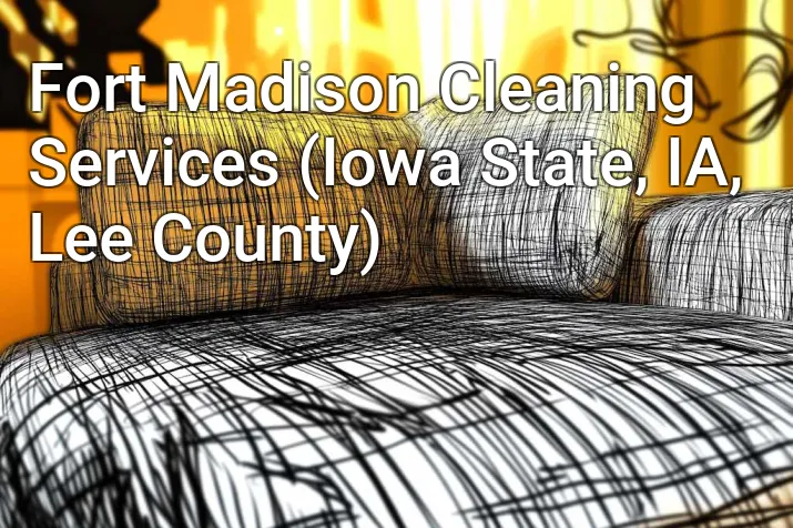 Fort Madison Cleaning Services (Iowa State, IA, Lee County)
