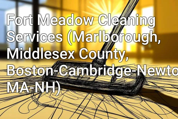 Fort Meadow Cleaning Services (Marlborough, Middlesex County, Boston-Cambridge-Newton, MA-NH)