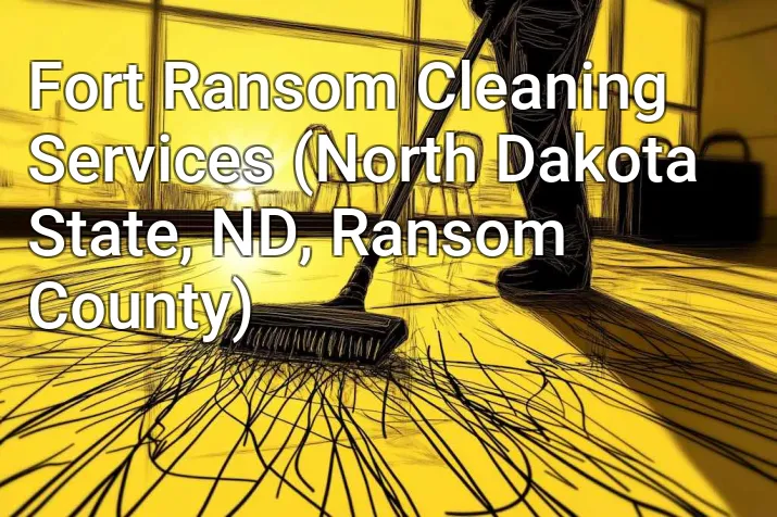 Fort Ransom Cleaning Services (North Dakota State, ND, Ransom County)