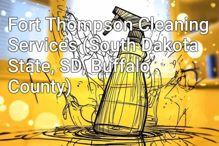 Fort Thompson Cleaning Services (South Dakota State, SD, Buffalo County)