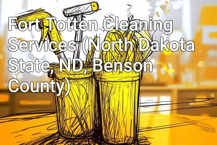 Fort Totten Cleaning Services (North Dakota State, ND, Benson County)