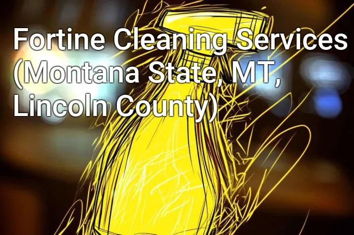Fortine Cleaning Services (Montana State, MT, Lincoln County)