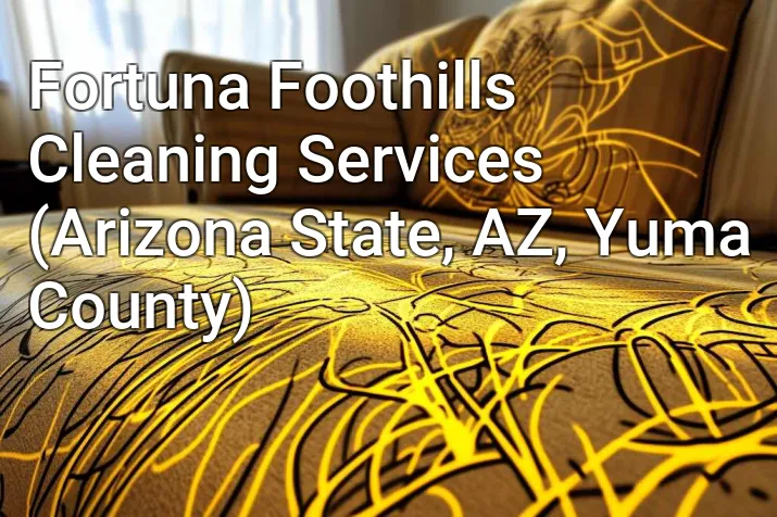 Fortuna Foothills Cleaning Services (Arizona State, AZ, Yuma County)