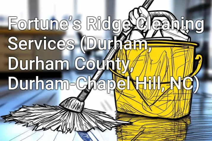 Fortune’s Ridge Cleaning Services (Durham, Durham County, Durham-Chapel Hill, NC)