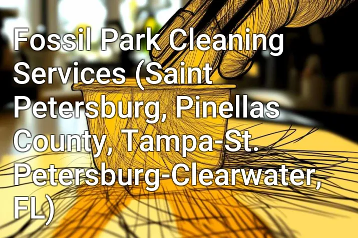 Fossil Park Cleaning Services (Saint Petersburg, Pinellas County, Tampa-St. Petersburg-Clearwater, FL)