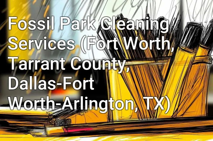 Fossil Park Cleaning Services (Fort Worth, Tarrant County, Dallas-Fort Worth-Arlington, TX)