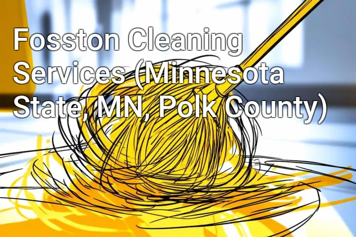 Fosston Cleaning Services (Minnesota State, MN, Polk County)