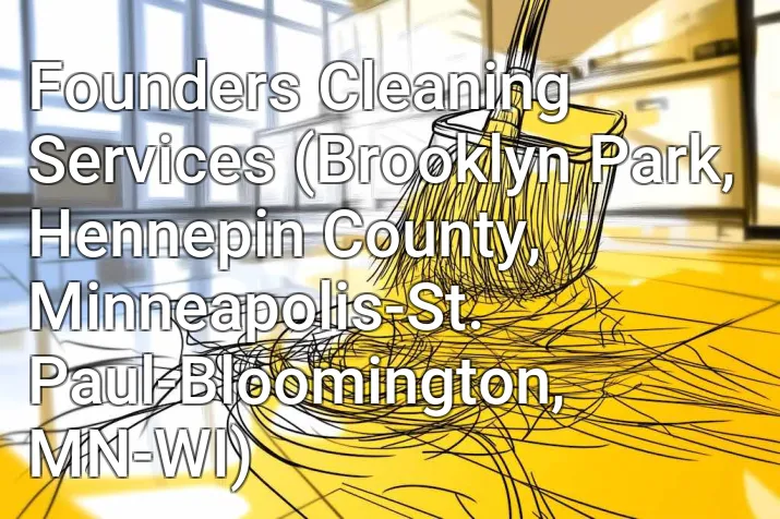 Founders Cleaning Services (Brooklyn Park, Hennepin County, Minneapolis-St. Paul-Bloomington, MN-WI)
