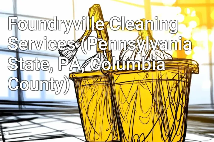 Foundryville Cleaning Services (Pennsylvania State, PA, Columbia County)
