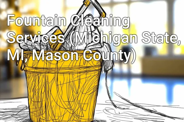 Fountain Cleaning Services (Michigan State, MI, Mason County)