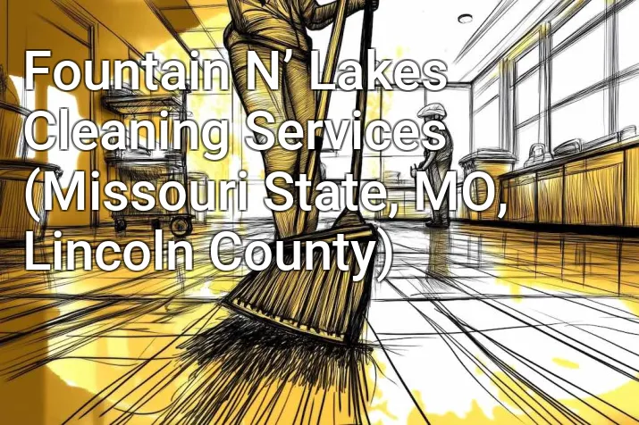 Fountain N’ Lakes Cleaning Services (Missouri State, MO, Lincoln County)