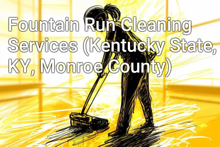Fountain Run Cleaning Services (Kentucky State, KY, Monroe County)