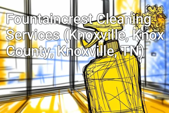 Fountaincrest Cleaning Services (Knoxville, Knox County, Knoxville, TN)
