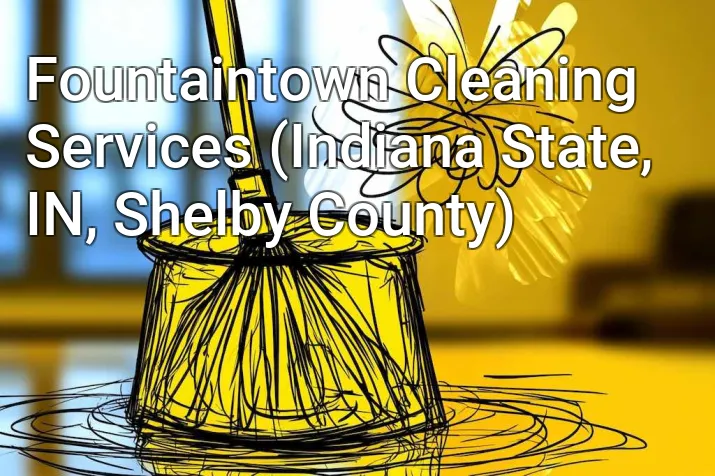 Fountaintown Cleaning Services (Indiana State, IN, Shelby County)