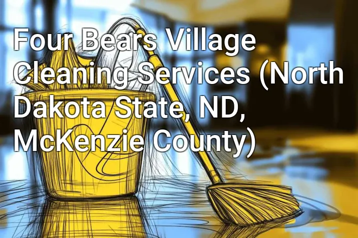 Four Bears Village Cleaning Services (North Dakota State, ND, McKenzie County)