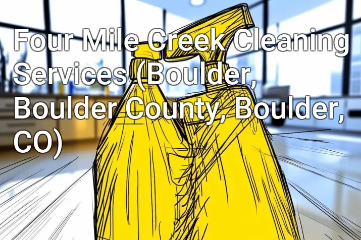Four Mile Creek Cleaning Services (Boulder, Boulder County, Boulder, CO)