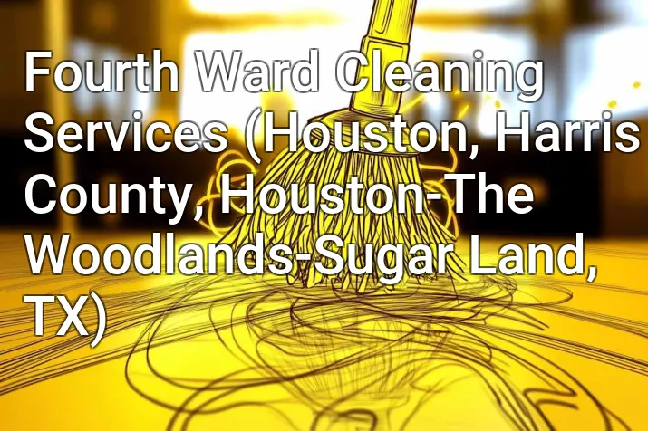 Fourth Ward Cleaning Services (Houston, Harris County, Houston-The Woodlands-Sugar Land, TX)